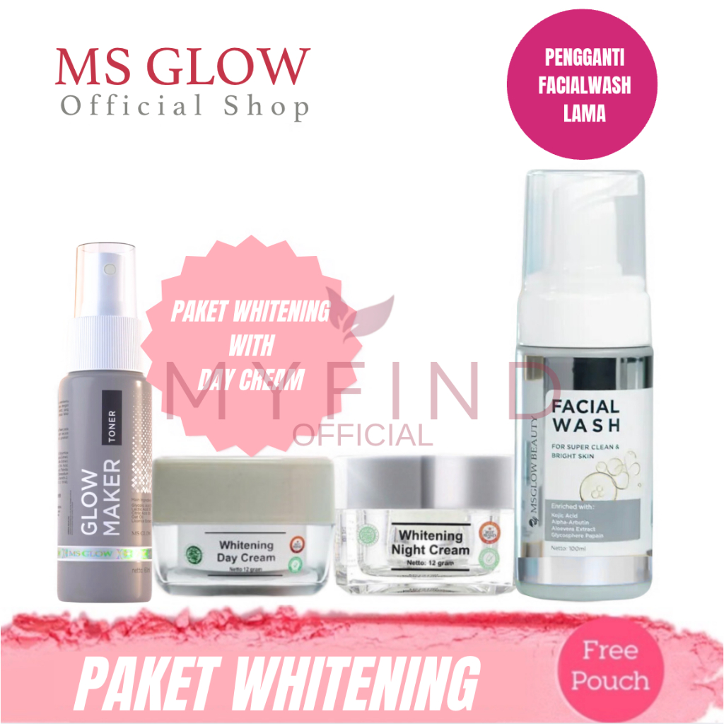 PAKET WHITENING MS GLOW