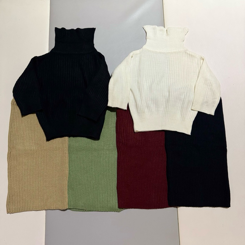 Take All Turtleneck & Span Rajut PRELOVED