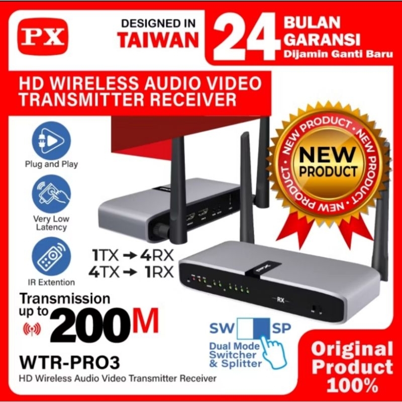 wireless HDMI Extender Audio Video Transmiter Receiver