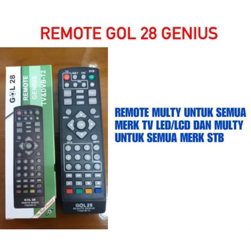 Remote GOL-28 Genius