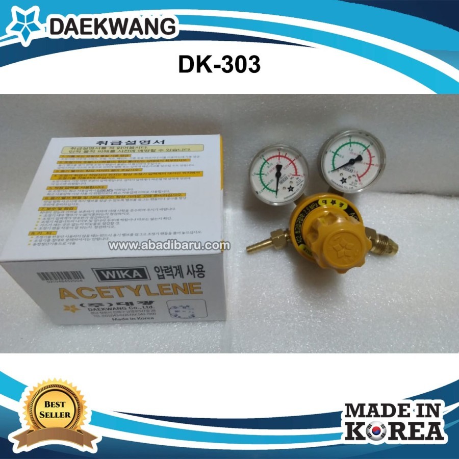 DAEKWANG Regulator Acetylene Type DK-303