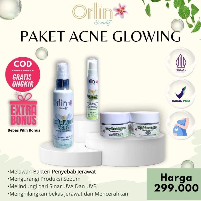 PAKET ACNE GLOWING