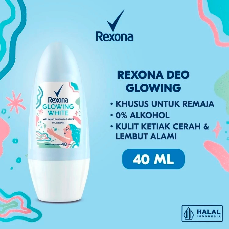 Rexona Deo Roll On Glowing 40ml