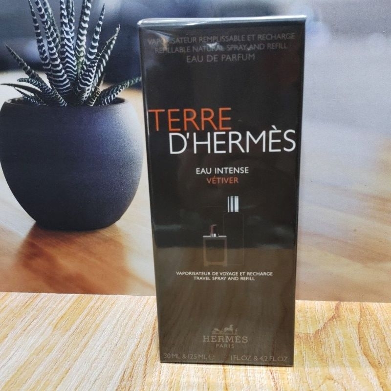 TERRE EAU INTENSE VETIVER EDP 30ML + 125ML REFILLABLE