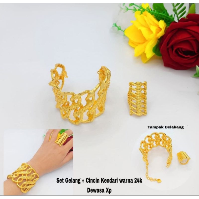 Set Perhiasan Dubai Simpel Allsize