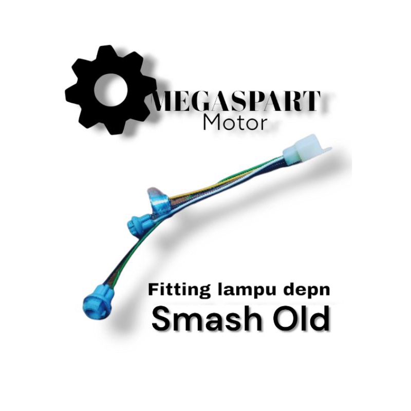 Fitting lampu depan smash Old