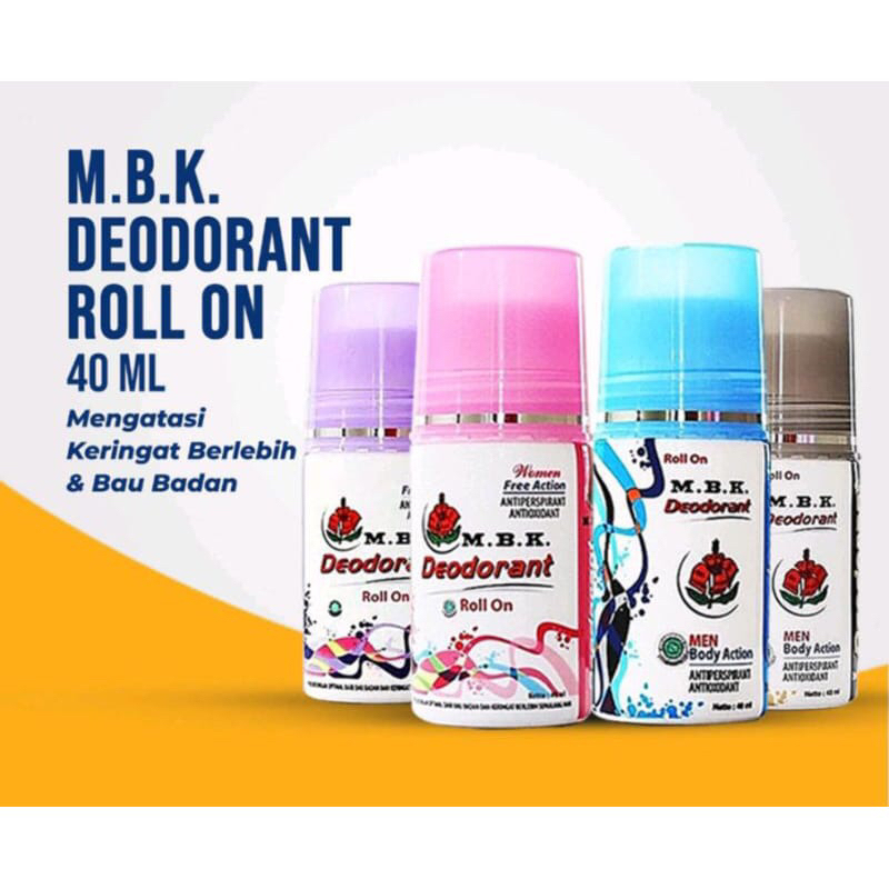 MBK Deodorant Roll On 40ml