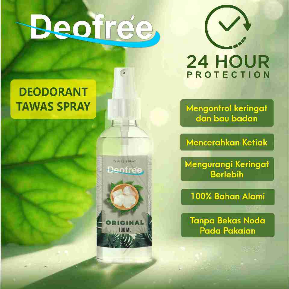 Deofree Deodorant Tawas Spray