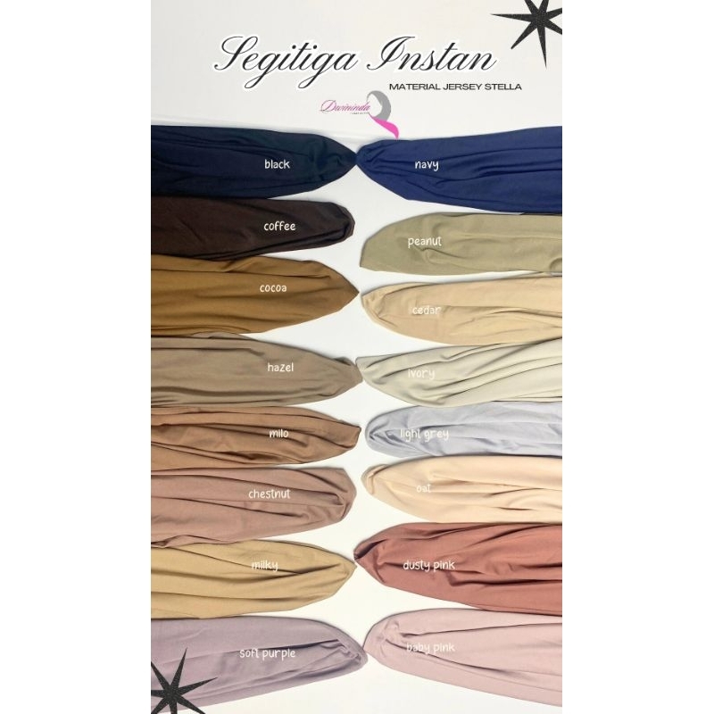 INARA SEGITIGA INSTAN JERSEY