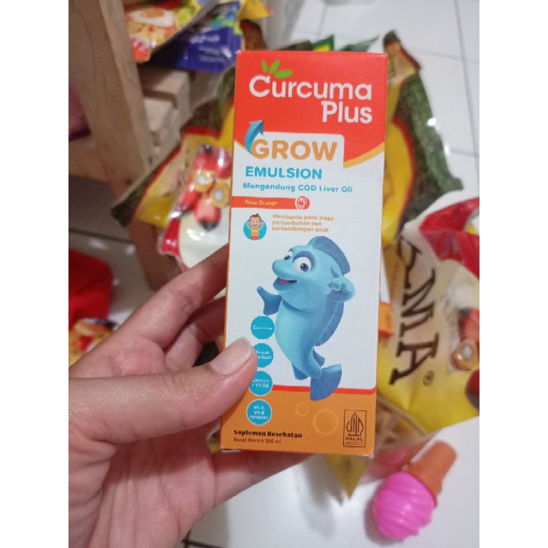 Curcuma plus grow emulsion 100ml