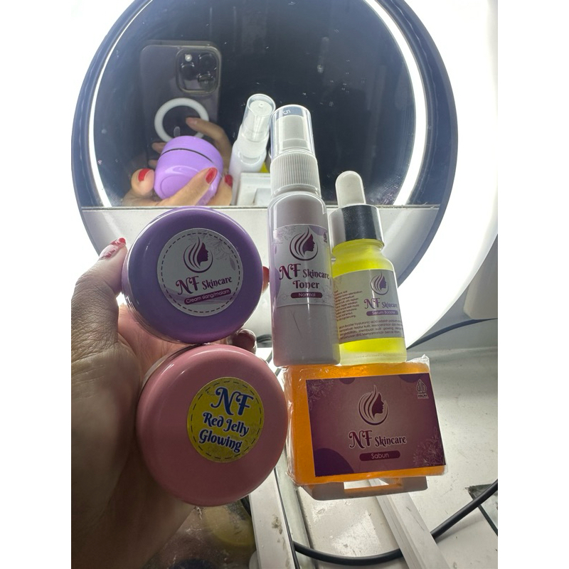 paket red jelly & serum booster