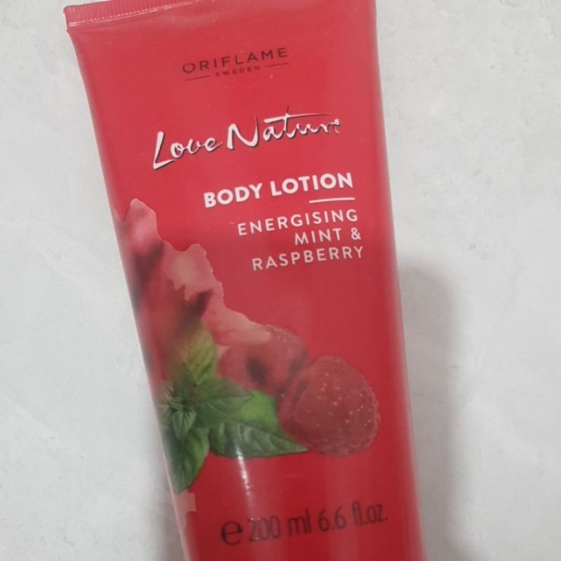 energising mint &raspberry