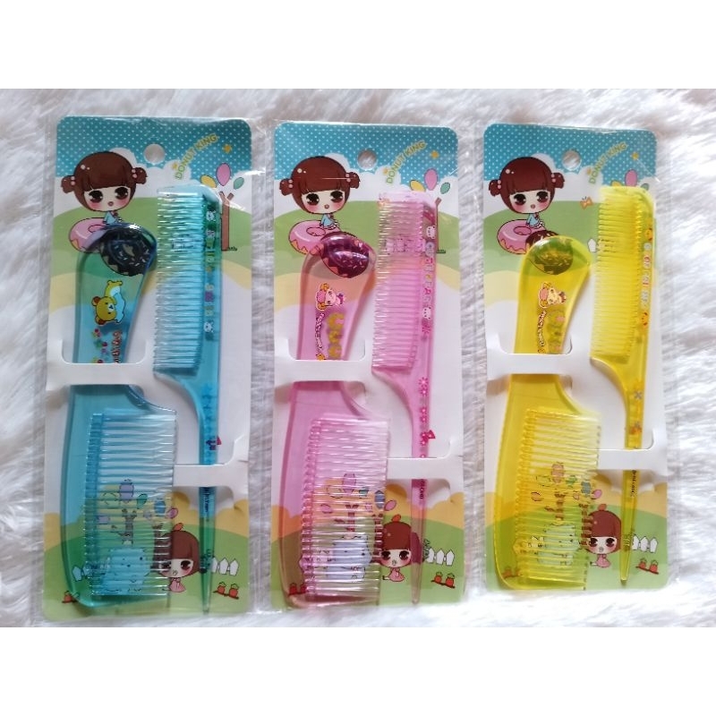 Sisir Warna Set  Premium