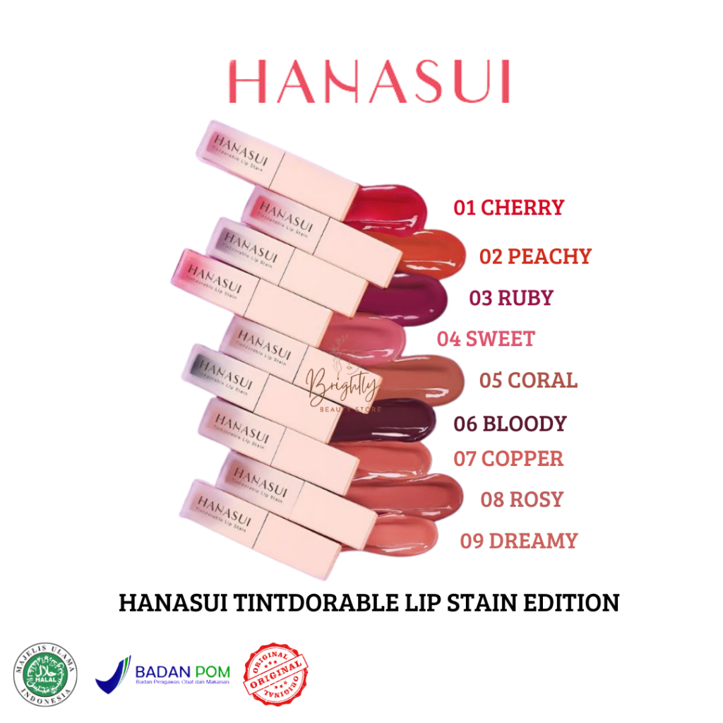 Hanasui Tintdorable Lip Stain