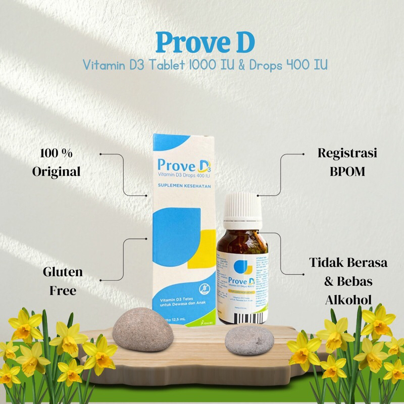 Vitamin D3 tetes