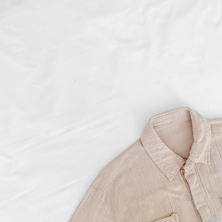 cream shirt