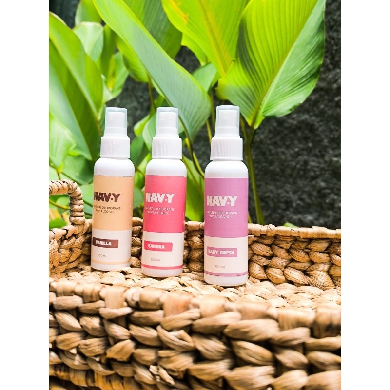 HAVY DEODORANT SPRAY MURAH COD
