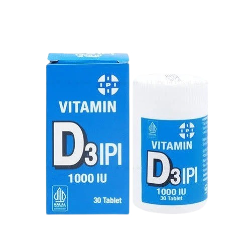IPI Vitamin D3 1000 IU 30 Tablet