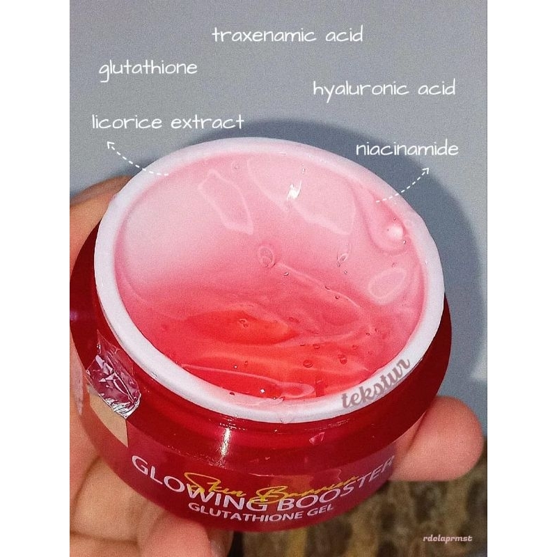 GLOWING BOOSTER GLUTATIONE VINCY GLOW BPOM