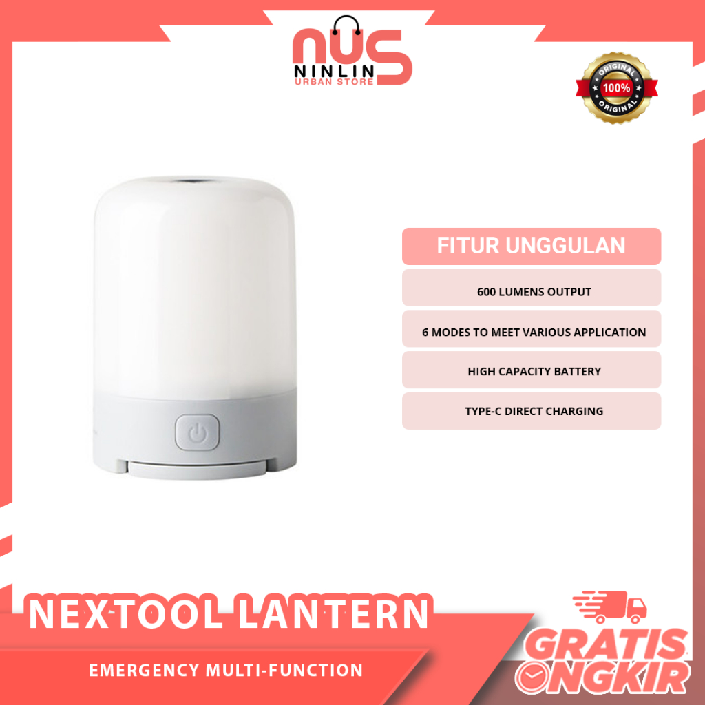 NexTool Multi-function Lantern Lampu Emergency