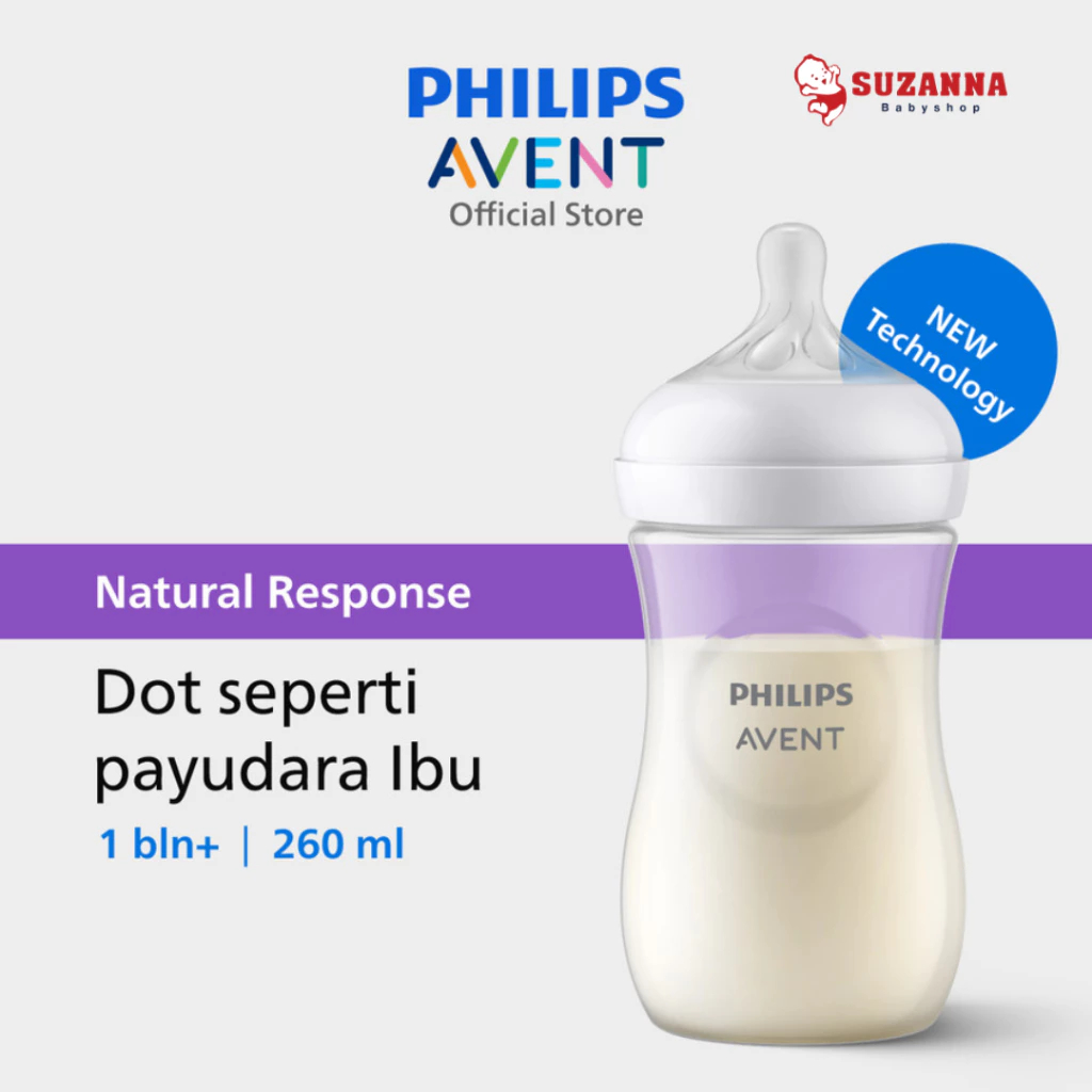 Philips Avent Natural Response 260ml - Single
