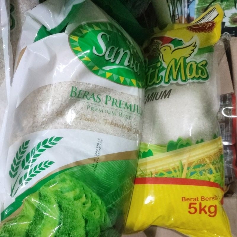 Beras kemasan 5kg