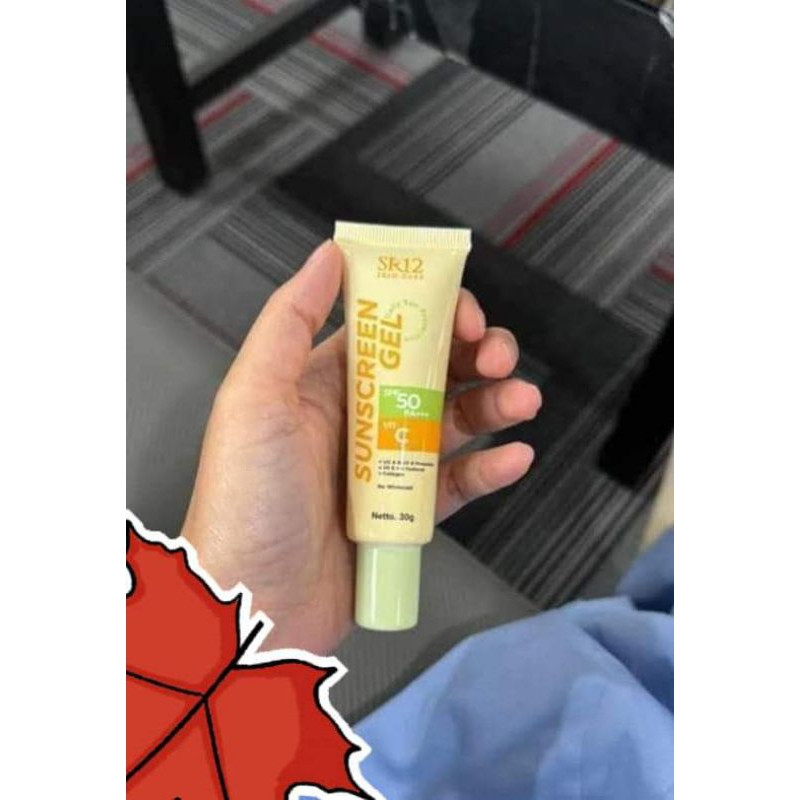 New Sunscreen gel sr12