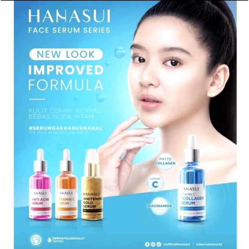 Hanasui face serum series