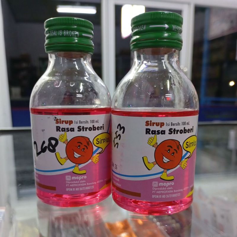 SIRPLUS SIRUP RASA STRAWBERRY