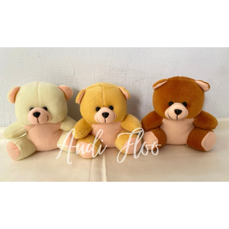 boneka mini bear 15cm