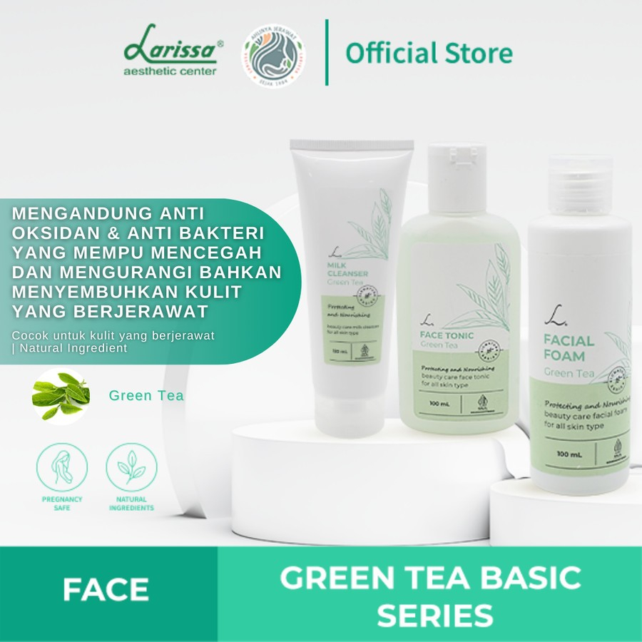 Paket Face Product Green Tea Basic Larissa