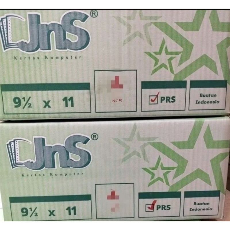 Kertas Continuous Form 1 Ply "JNS"