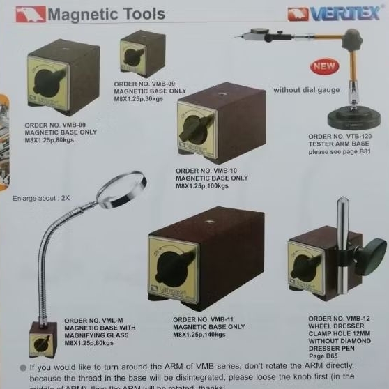 Vertex magnetic tools vmb-00