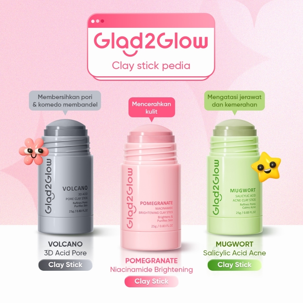 GLAD2GLOW Clay Stick 25gr