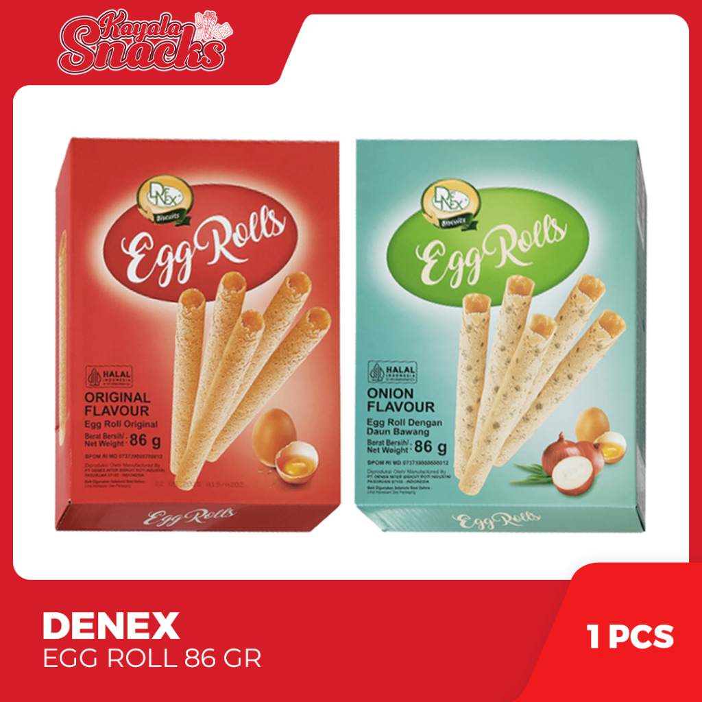 DENEX Egg Rolls 86g - 1 Box