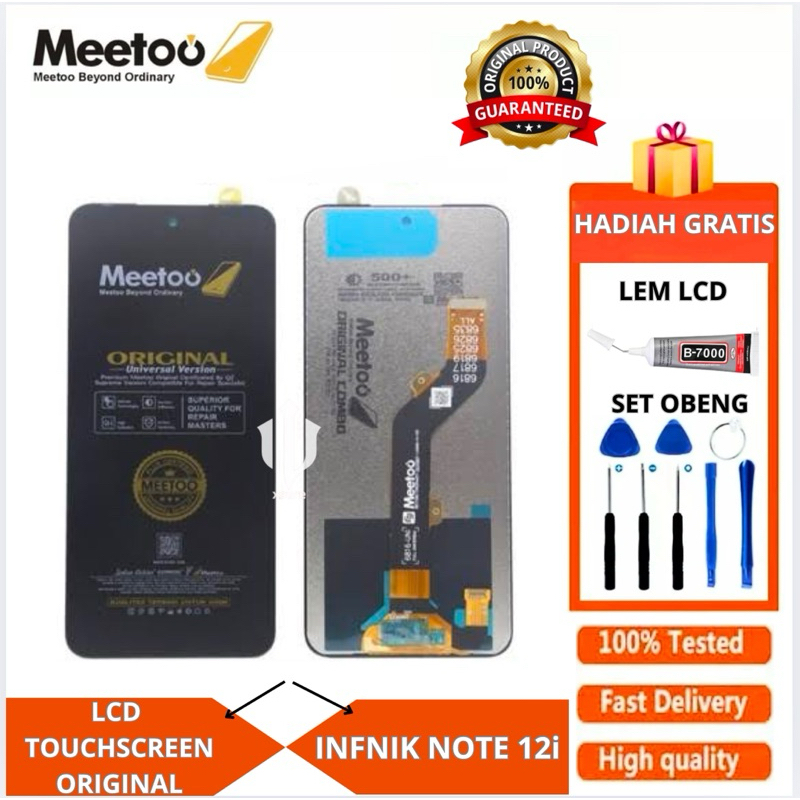 Lcd Touchscreen Infinx Note 12i Fullset Original Free lem obeng