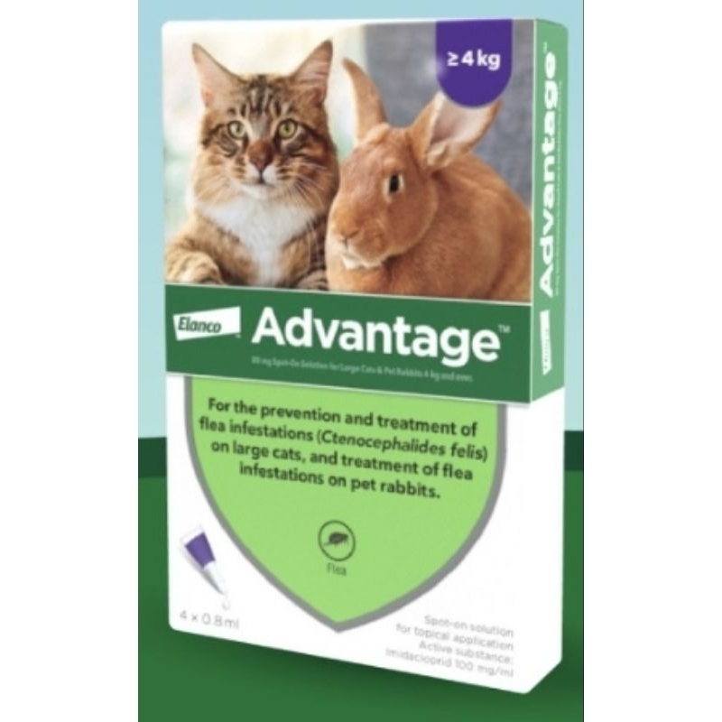 ADVANTAGE CAT & RABBIT PER TUBE 0.8ML