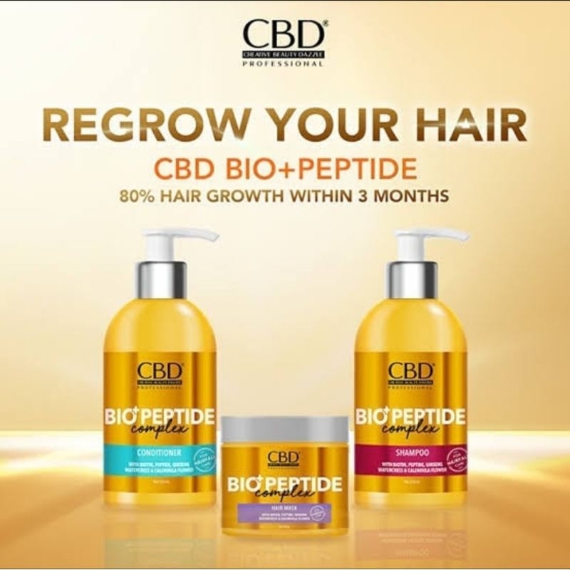 CBD BIO+PEPTIDE COMPLEX Shampo Or Conditioner 250ml