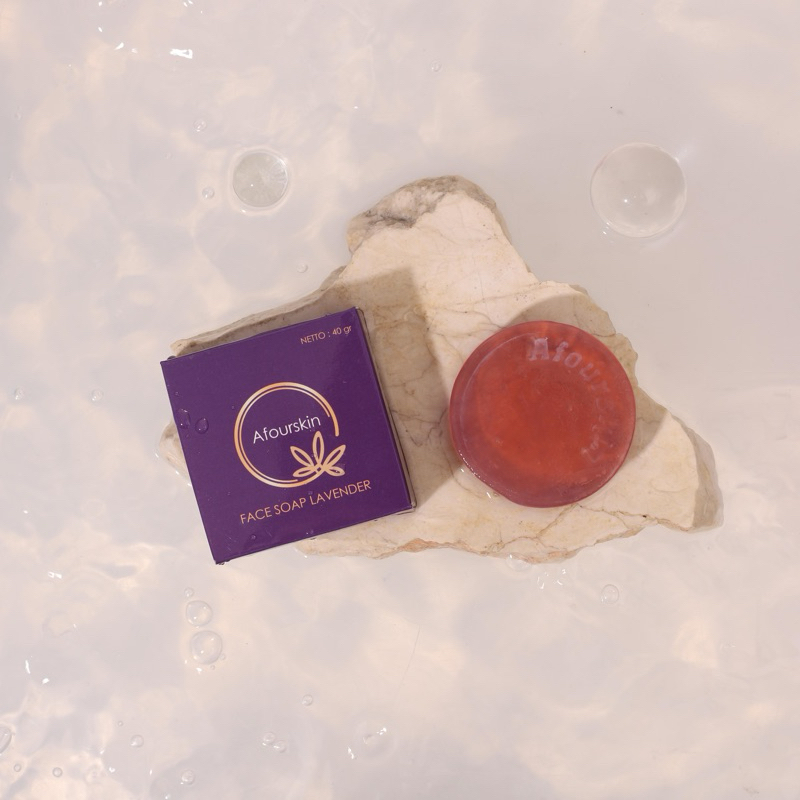 Afourskin Face Soap Lavender