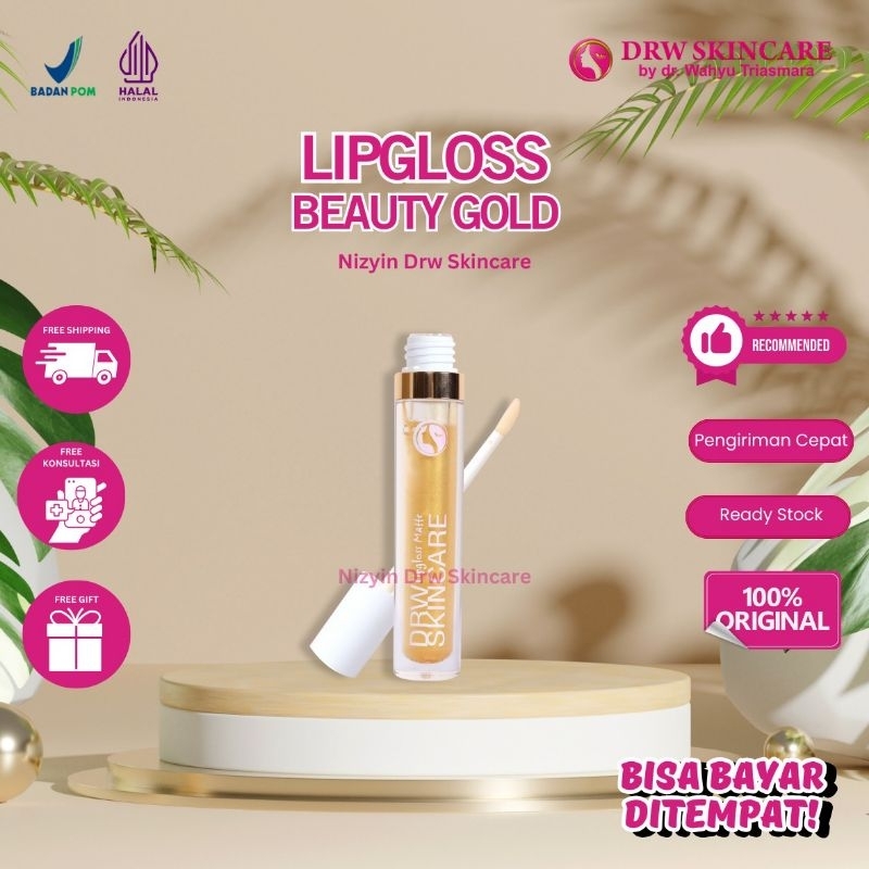 Lipgloss Matte Gold