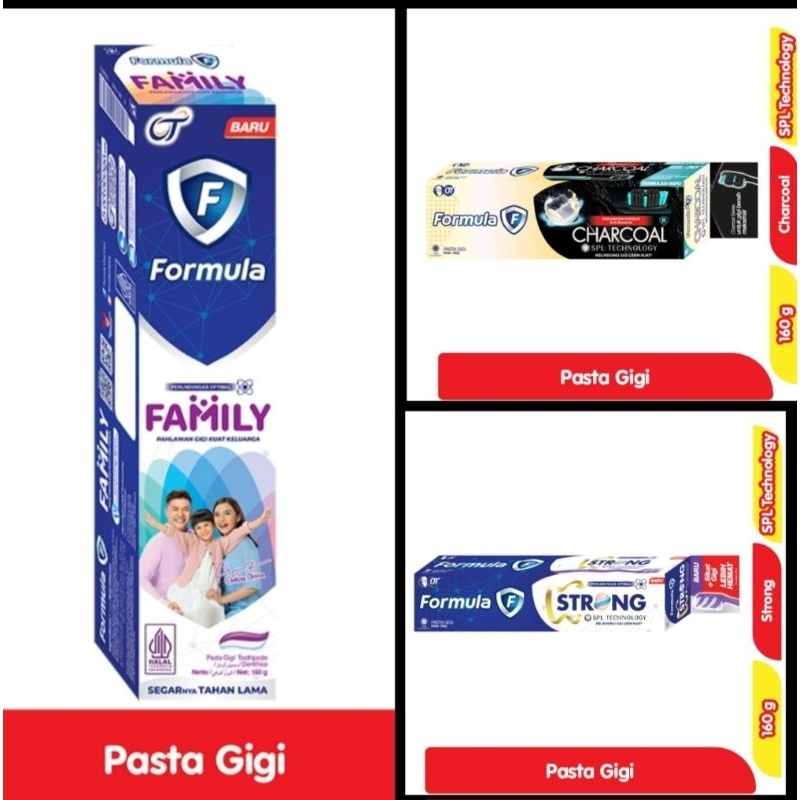 Formula Pasta Gigi 160 g