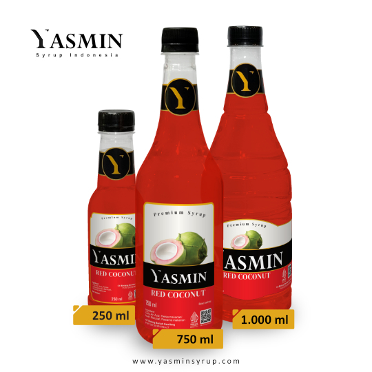 YASMIN SYRUP RED COCONUT
