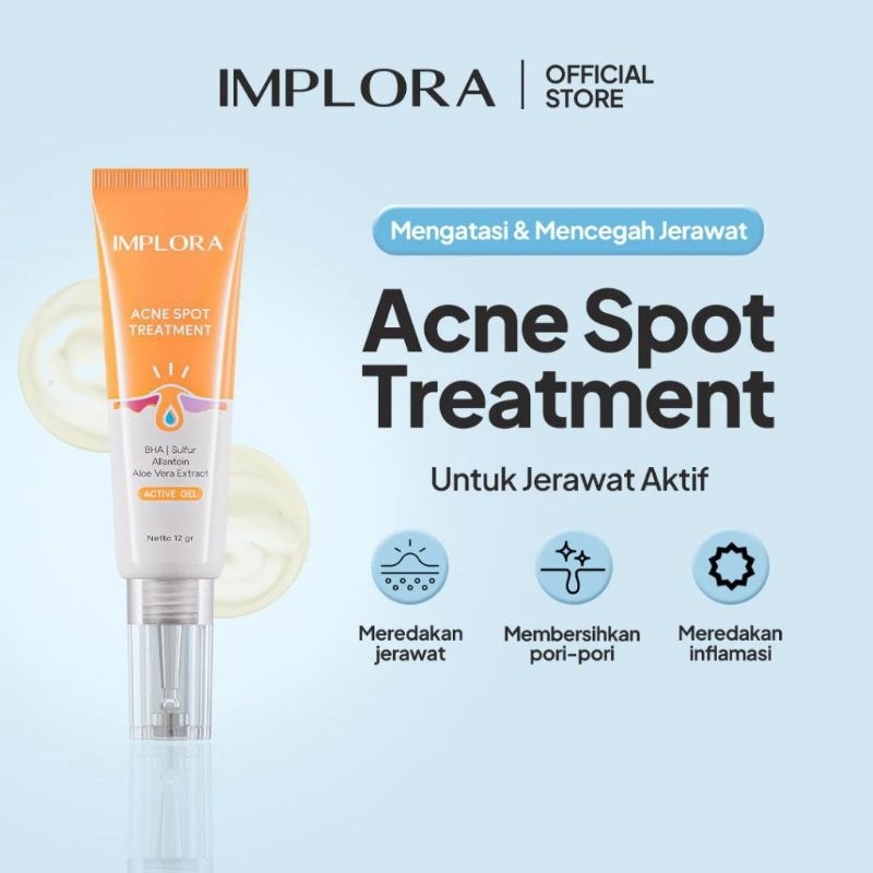 IMPLORA ACNE SPOT TREATMENT ACTIVE GEL