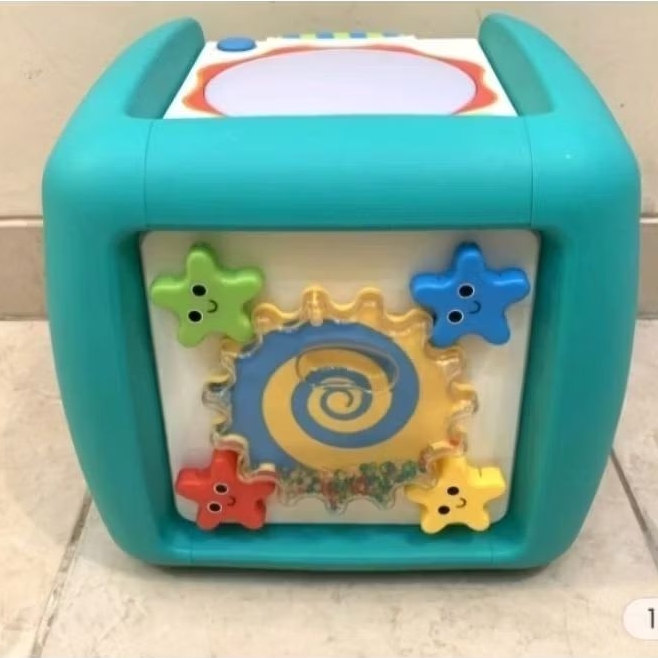 Elc giant activity box light & sound cube