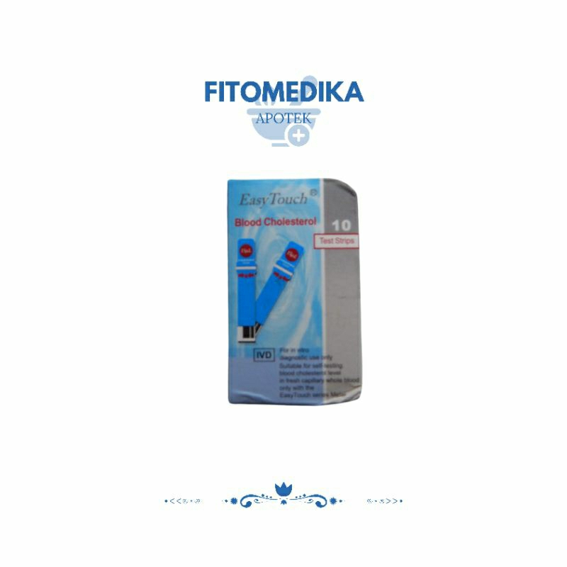 EASY TOUCH KOLESTEROL STRIP 10's
