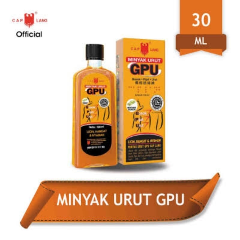 Minyak Gosok Gpu 30ml