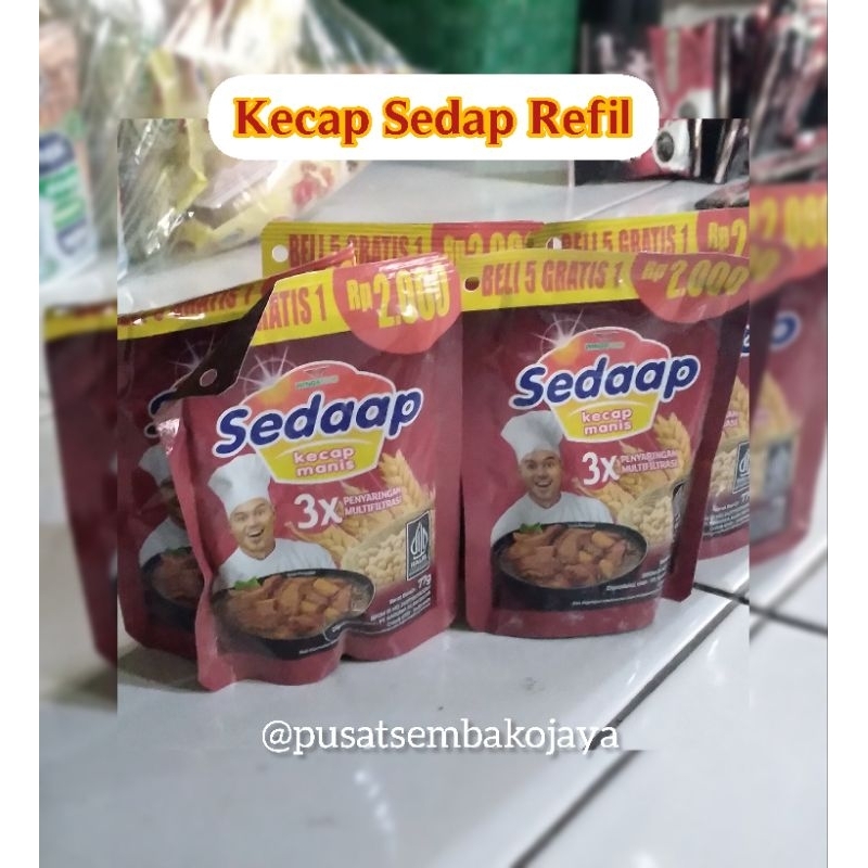 Kecap Sedaap Manis Refil 2000