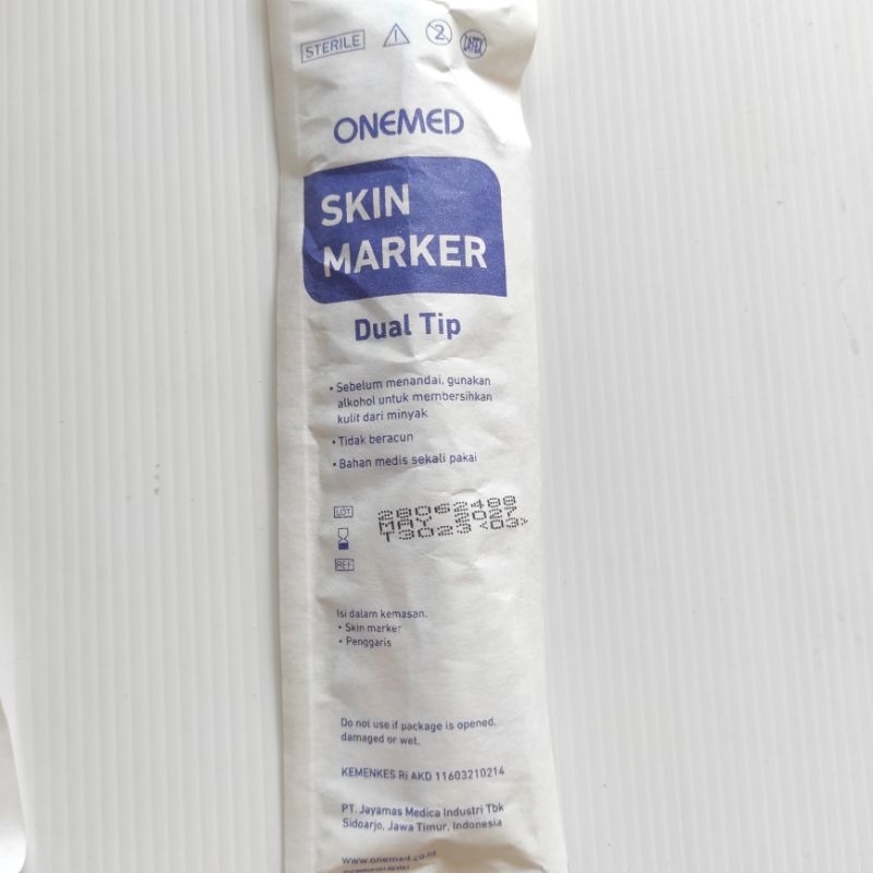 Surgical skin marker onemed