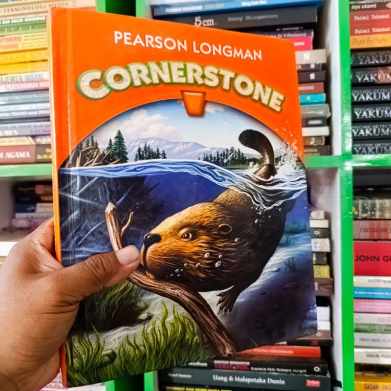 buku Pearson Longman Cornerstone no. 4 original