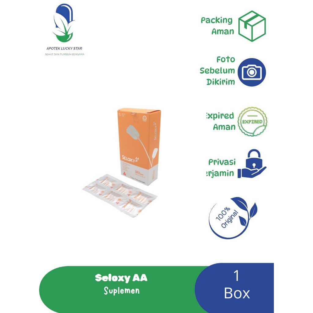 SELOXY AA BOX ISI 30 TABLET
